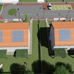 bifamiliare dall’alto